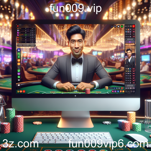 Experiência Imersiva de Jogos Ao Vivo no Fun009.vip